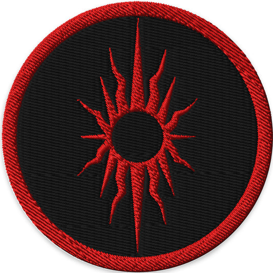 Florida Man 2054. The Night Eyes Black Sun Patch.