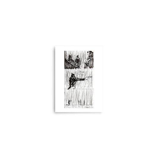 Print of Florida Man 2054 Cover Panels. 5x7. 8x10. 12x18.