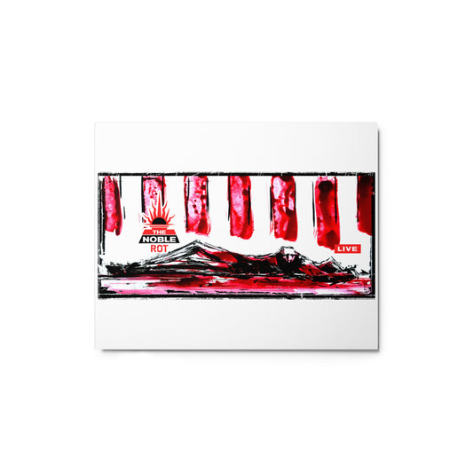 Metal print of Florida Man 2054, The Noble Rot Network Live.