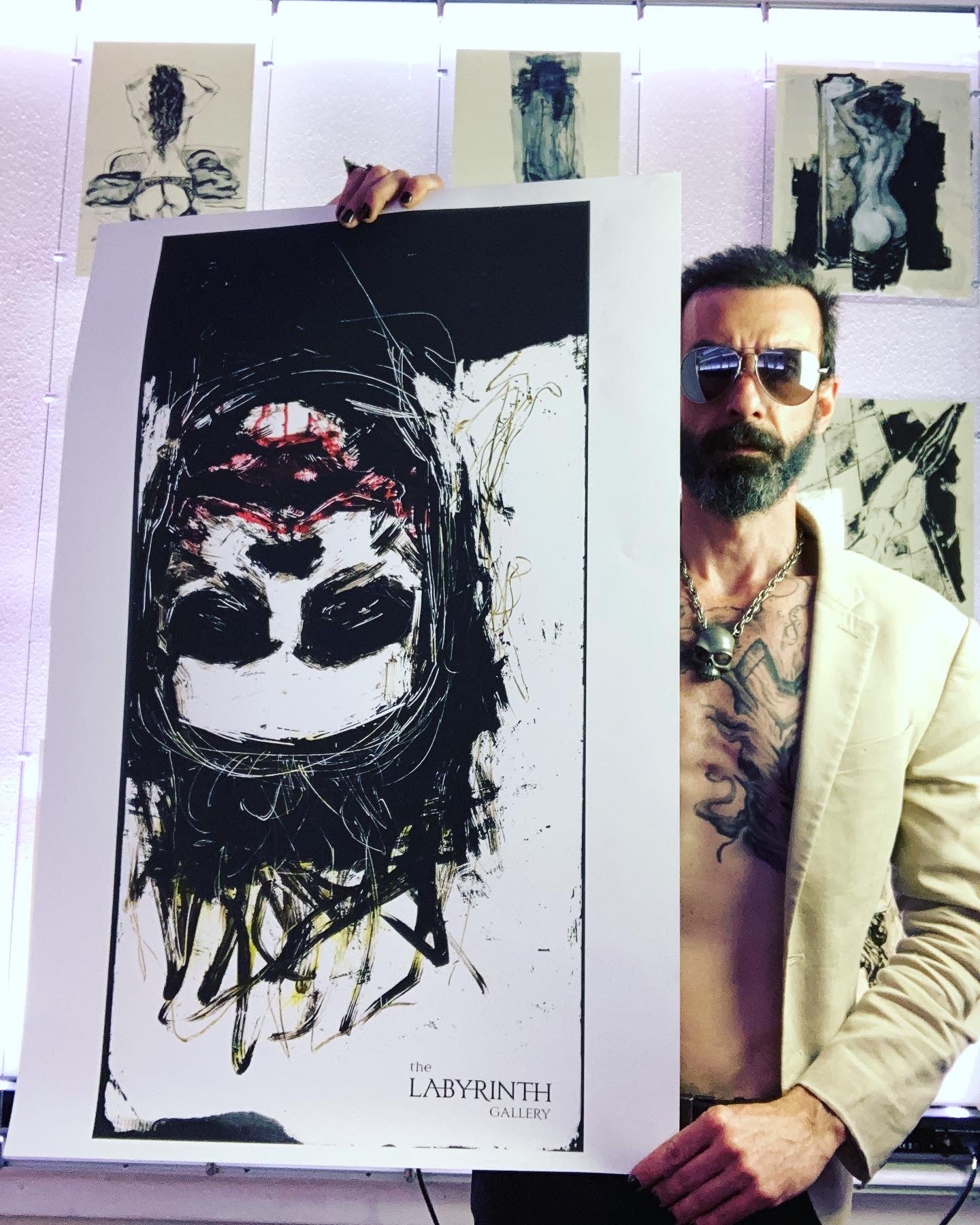 Heath Ledger Inspired Joker XL Print