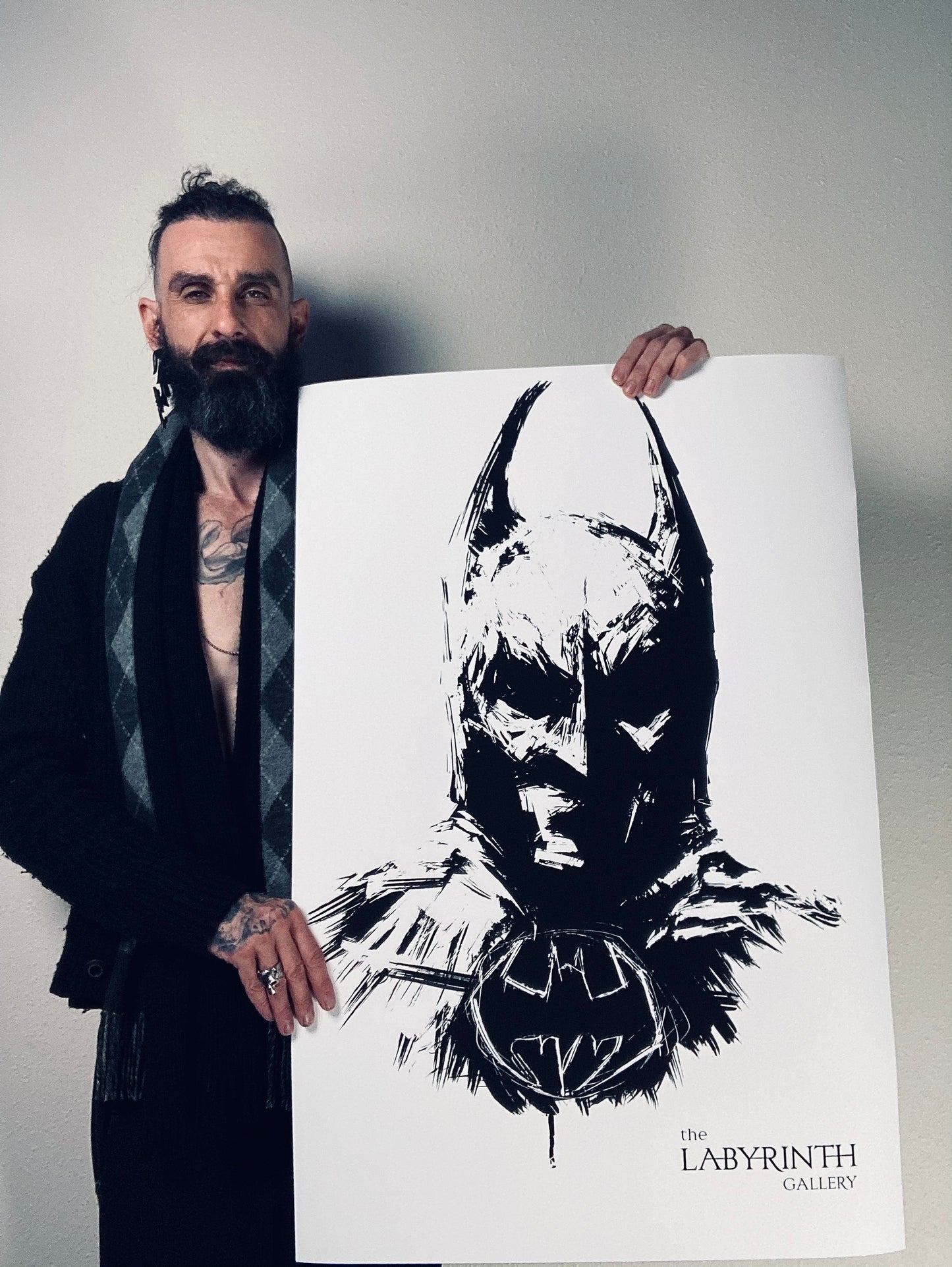 Batman Bust XL Print